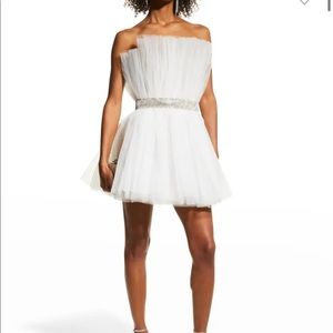 Bronx and Banco Anna Strapless Pleated Tulle. BNWT!
